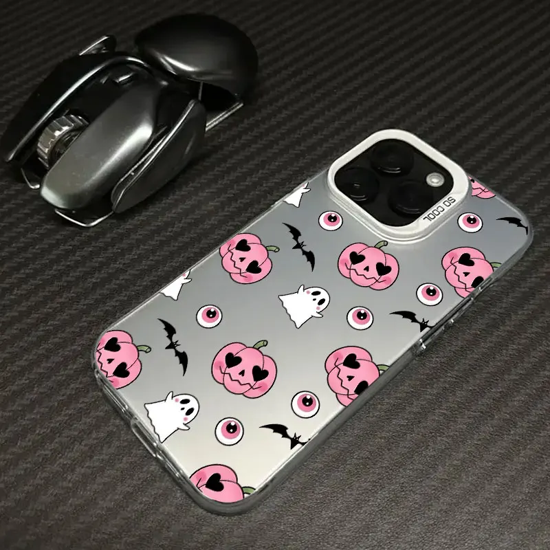 Zucca Halloween Happy Coque per Apple iPhone 17 Air 16e 16 14 15 13 11 Pro Max 15 Plus 12 17 Pro Custodia antiurto per telefono