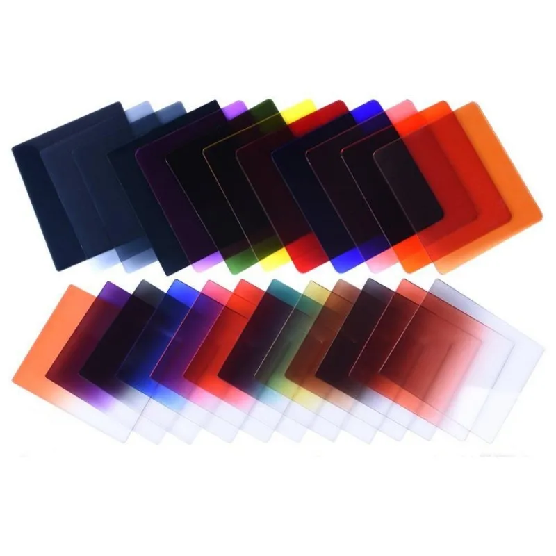 square Filters  full color filters Graduated color filers for Cokin P