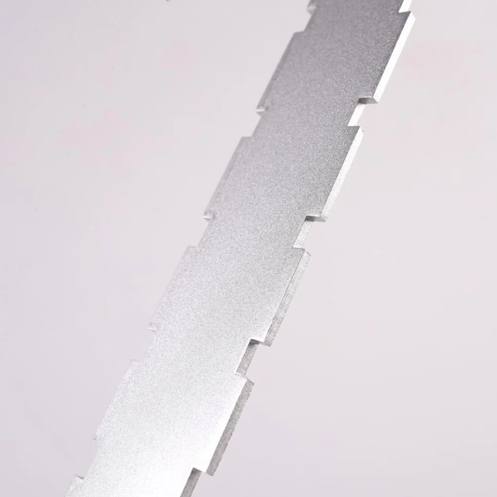 

Tools Metal Measuring Ruler Guitar Learning Fret Leveler Leveling Kit Fretboard Acoustic Accessories Silver Action Gauge