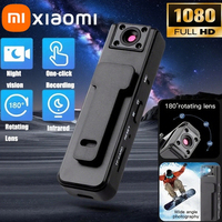 Xiaomi Mini Handheld Camera 1080P HD Infrared Night Vision Back Clip Camera Recorder Outdoor Sports Riding Handheld A9 Camera