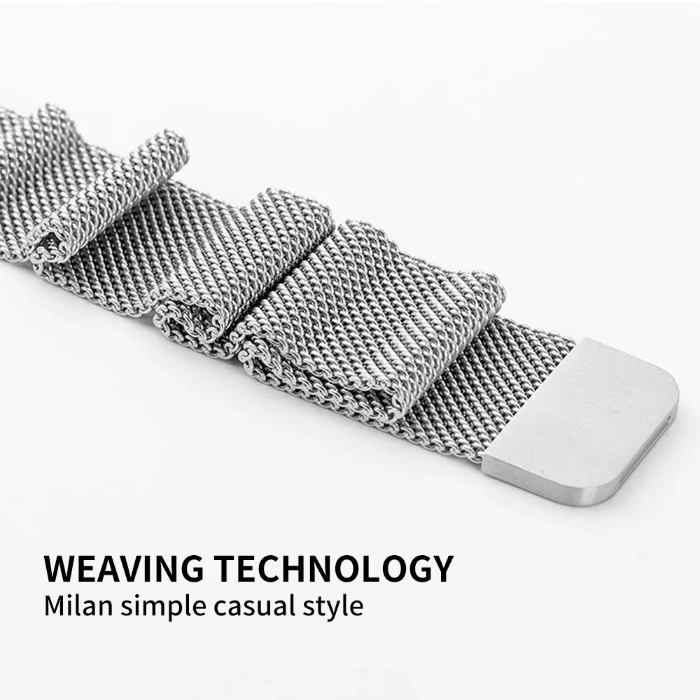 Milanese Strap For Apple Watch Band 49mm 45mm 40mm 44mm 41mm 46mm 42mm Magnetic Bracelet For iWatch Series 10 9 8 SE 7 6 Ultra 2