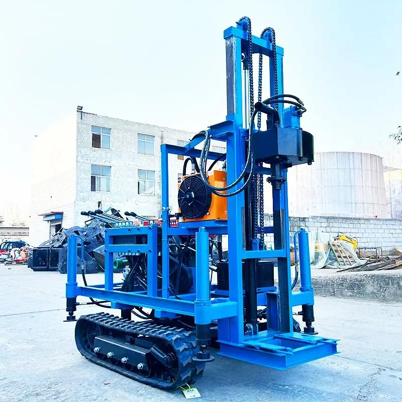 

Customized Diesel Hydraulic Wheel-Type Portable 100-200m High Efficiency Compact-Size Drilling Machine Water Well Drilling Rig