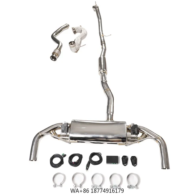 

Выхлопная система Valvetronic для CLA45 W117 2.0T 2014-2020 с выхлопной системой с глушителем и наконечниками