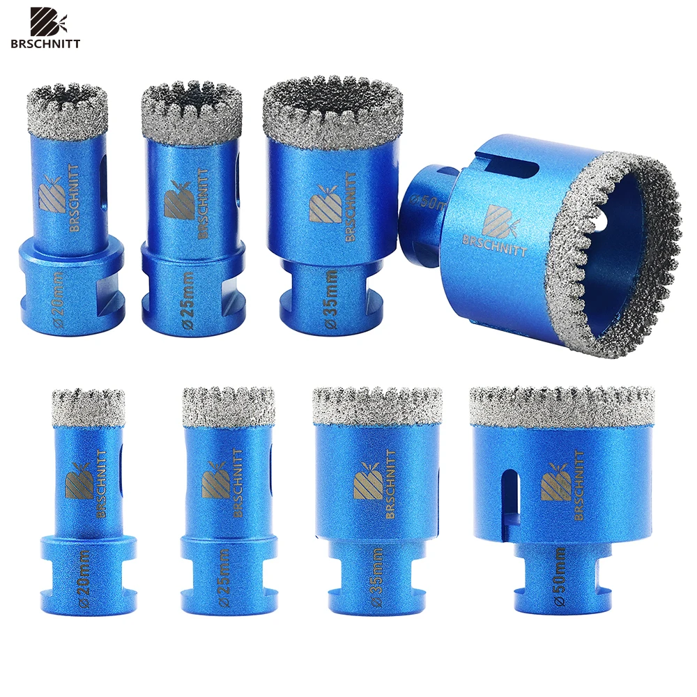 

BRSCHNITT Dia 6 to 68mm Diamond Drilling Core Bit for Granite Marble Hole Saw Porcelain Tile Cutter Diamond Cutter for Stone