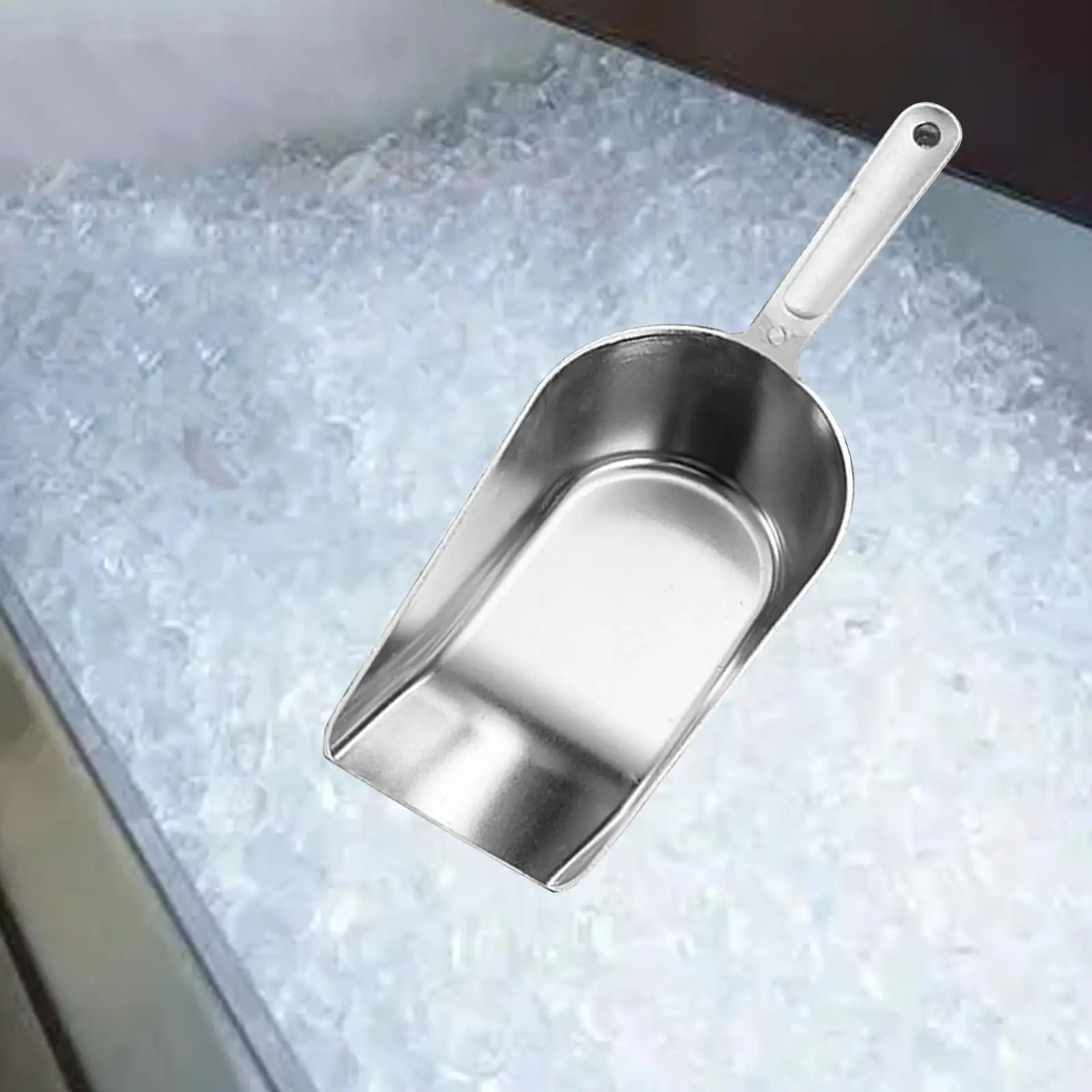

Ice Scoop Metal Multiuse for Food Serving Restaurant Snack Bar