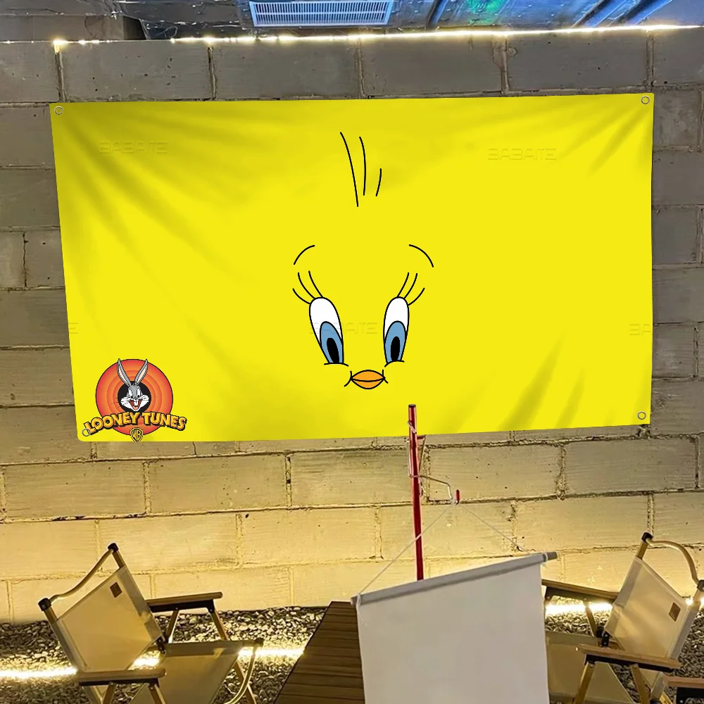 Looney Tunes T-Tweety Bird Advanced Printing Commercial Advertising Flag Company Party Banner