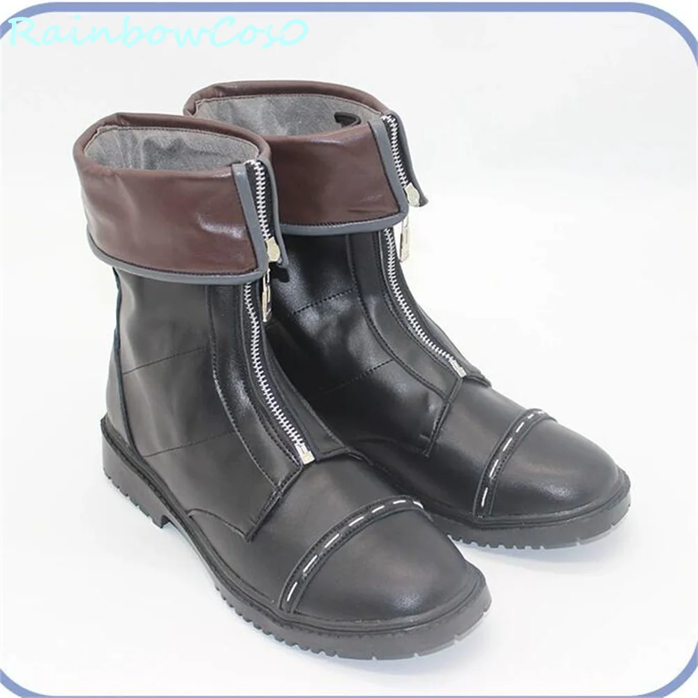 Cloud Strife Final Fantasy VII Final Fantasy 7 Cosplay Shoes Boots RainbowCos0 Christmas Game Anime Halloween W3777