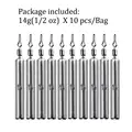 10pcs 14g sinkers