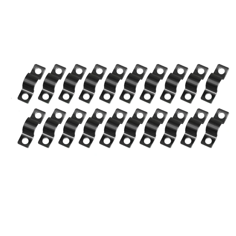 

Strong Metal Tube Clamp Mounting Clamp Guard Improved Build with Guard Layer Simple Installation for Home Business Use P9YB