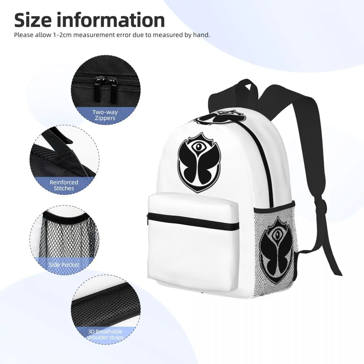 حقيبة ظهر مدرسية للطلاب من رعاة البقر للبالغين من تومورولاند، حقيبة ظهر للمشي لمسافات طويلة والسفر للأولاد والبنات، حقيبة كتب عصرية، حقائب كتف #4