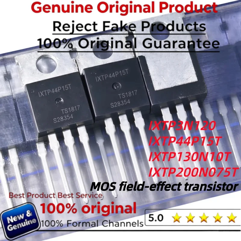 10PCS NEW 3N120 130N10T 44P15T 200N075T IXTP3N120 TO-220 IXTP130N10T IXTP44P15T IXTP200N075T Power MOSFET