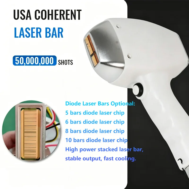 Soprano 808nm Diode Laser Hair Removal Professional Permanent Hair