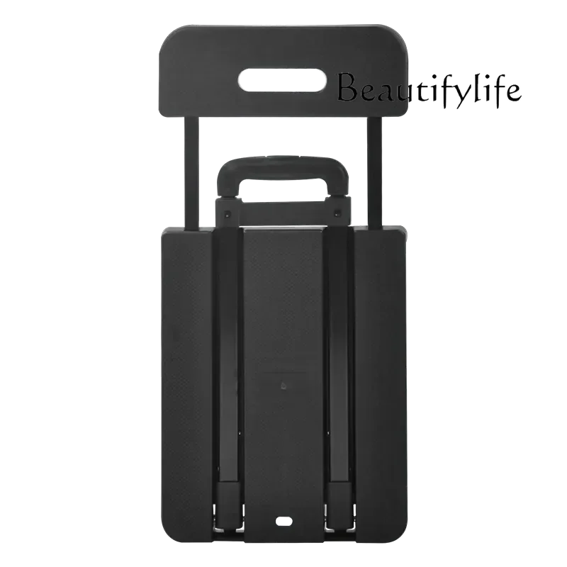 

S high-quality Single Silent 200kg Heavy Telescopic Dolly Luggage Truck PP10A/6 Folding Transport Platform Trolley multifunction