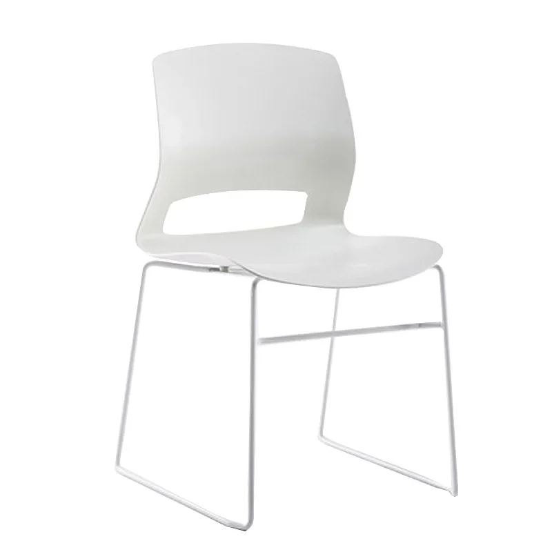 Conference Chair Foldable Bow-shaped Armless Simple Staff Office Conference Room Backrest Training Office Chair Muebles