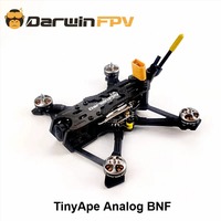 DarwinFPV TinyApe Freestyle FPV Drone TinyApe Analog BNF/ Happymodel Mobula6 65mm 1S ELRS 2.4G CineWhoop Drone
