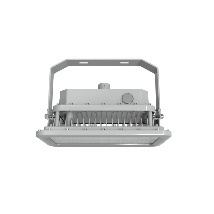 UL844 Class I Division II Rectangular Shape LED Explosion Proof Flood Light IP66 200W Hazardous Area Ex-proof Light