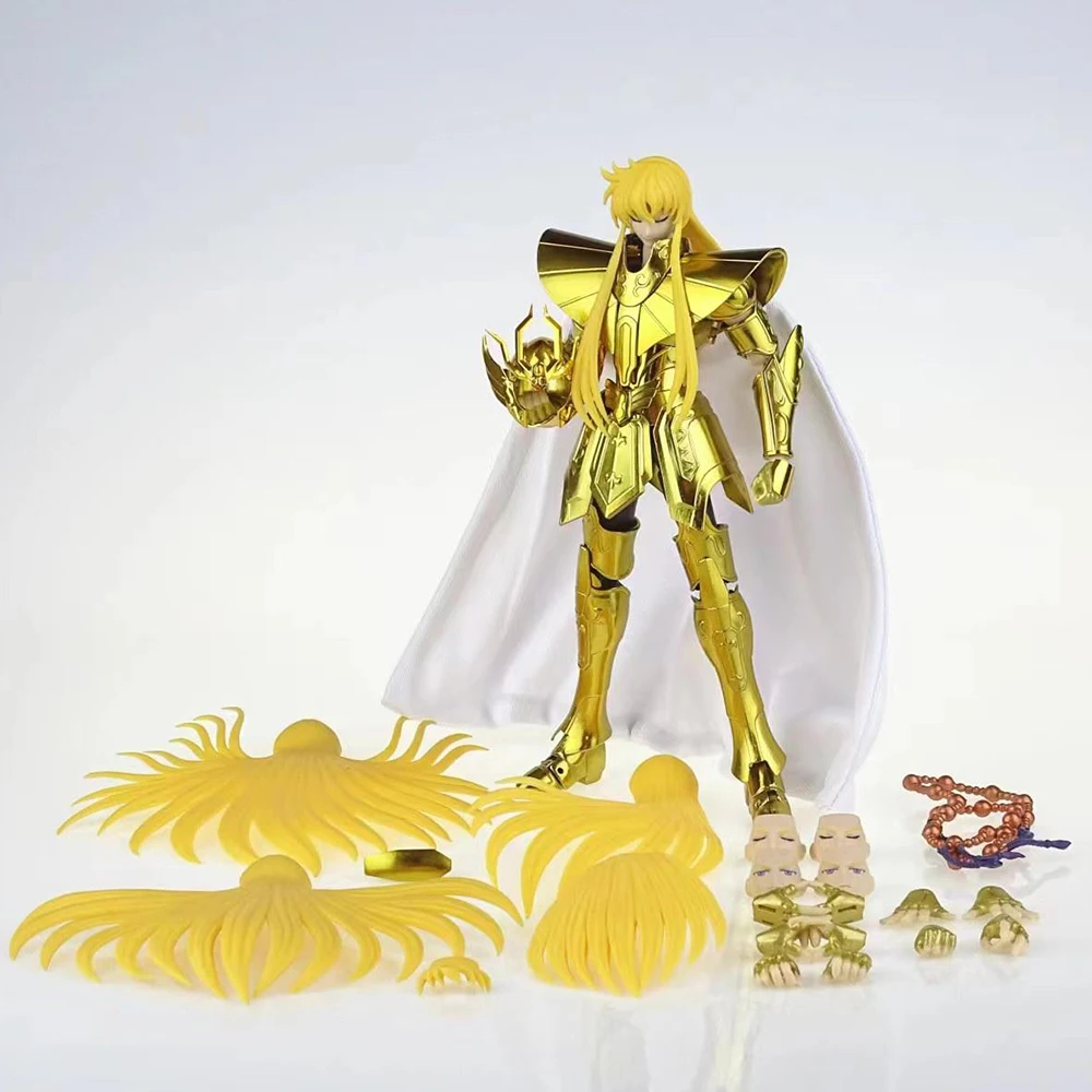 

In Stock MST Model Saint Seiya Myth Cloth EX LC Virgo Asumita The Lost Canvas Knights of the Zodiac Metal Armor Action Figure