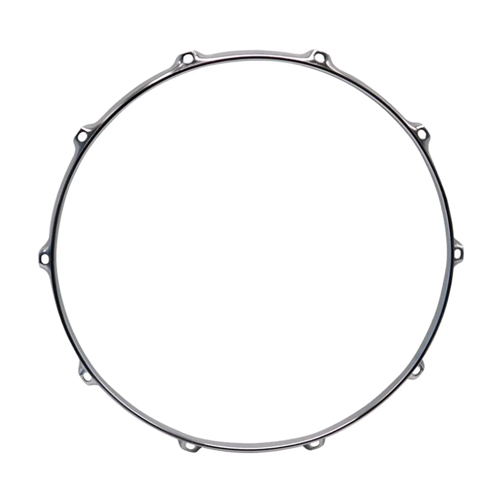 Portable Drum Hoop 14 Inch 8 Lugs Batter Hoop for Home Accessory