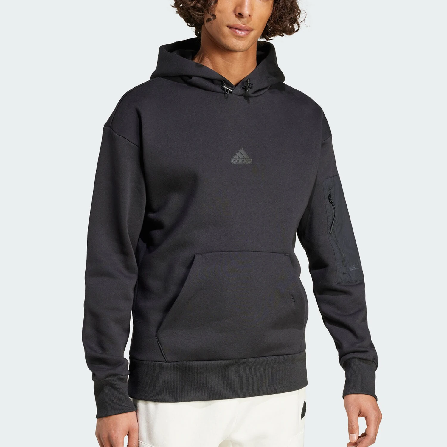 

Оригинальная мужская спортивная флисовая толстовка с капюшоном Adidas M CE FL HD IY1501