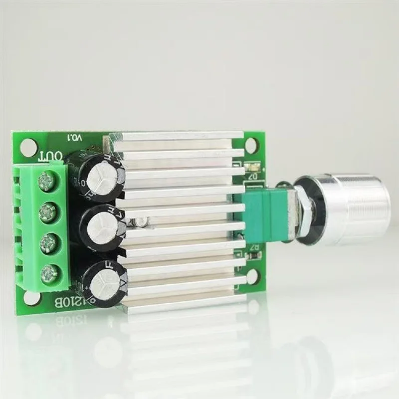 

12V/24V 10A DC Motor Speed Controller – PWM Regulator with Current Control for Robotics, Electric Vehicles & Automation