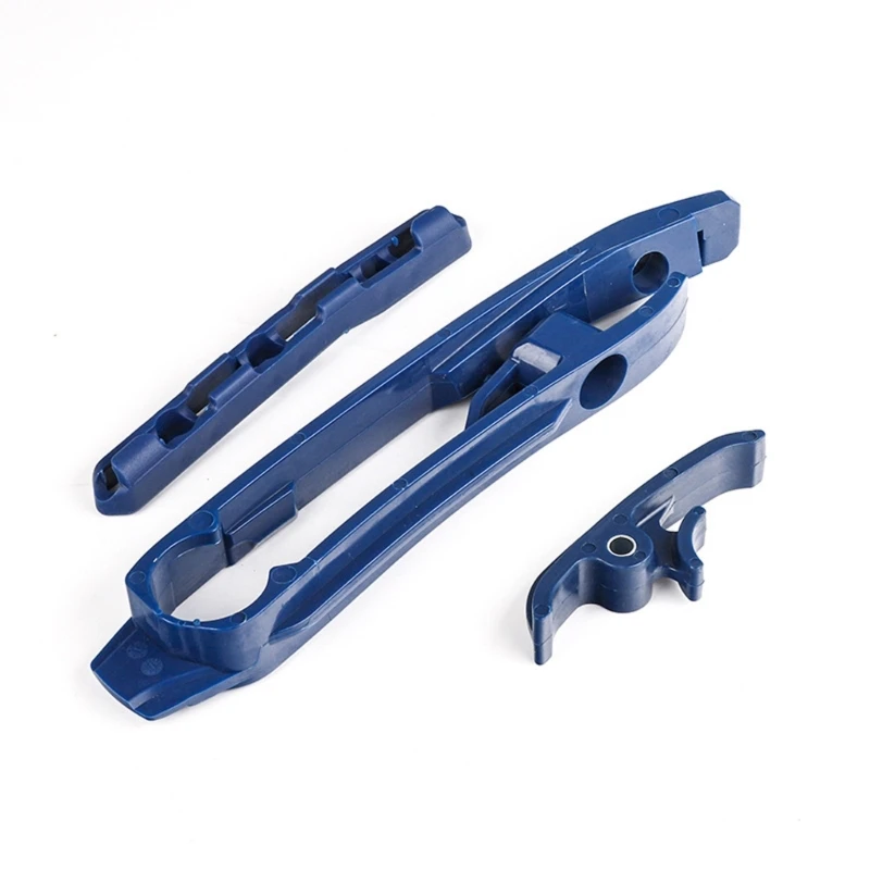 0xxd 3pcs Easy Installa Catena Slider e Signacciatore Guida per il forcellone per motociclette resistente all'usura e Slider a