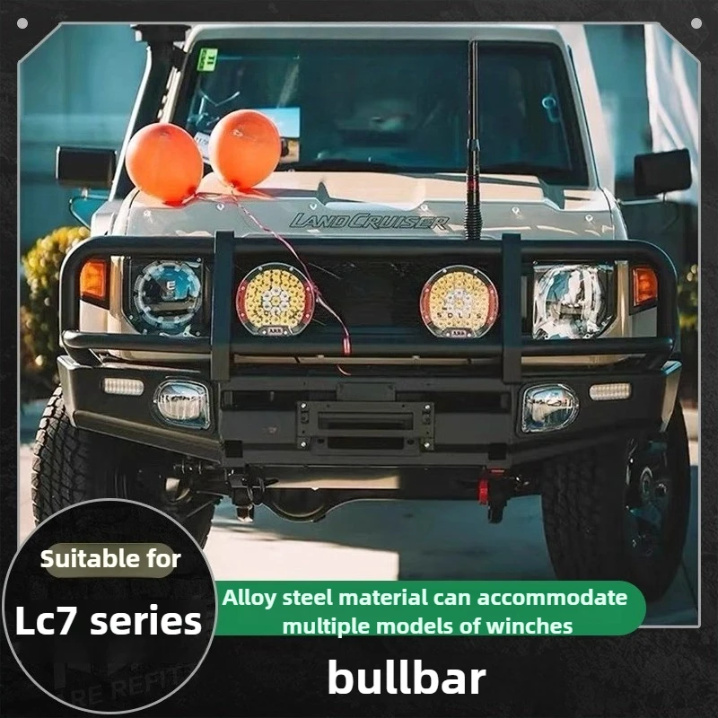 

NEW Bull Fence Bumper Protective Bumper Land Cruiser LC76 LC71 LC78 LC79