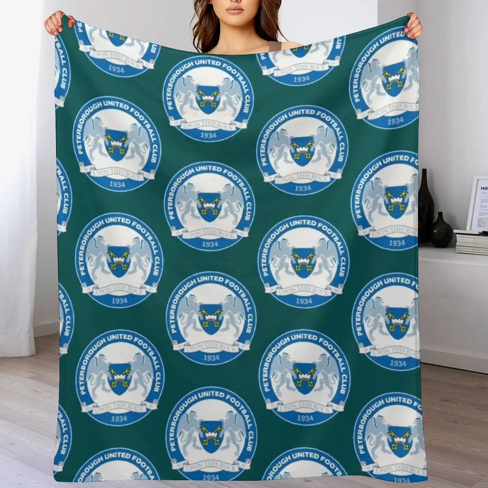 Peterborough FC new Throw Blanket