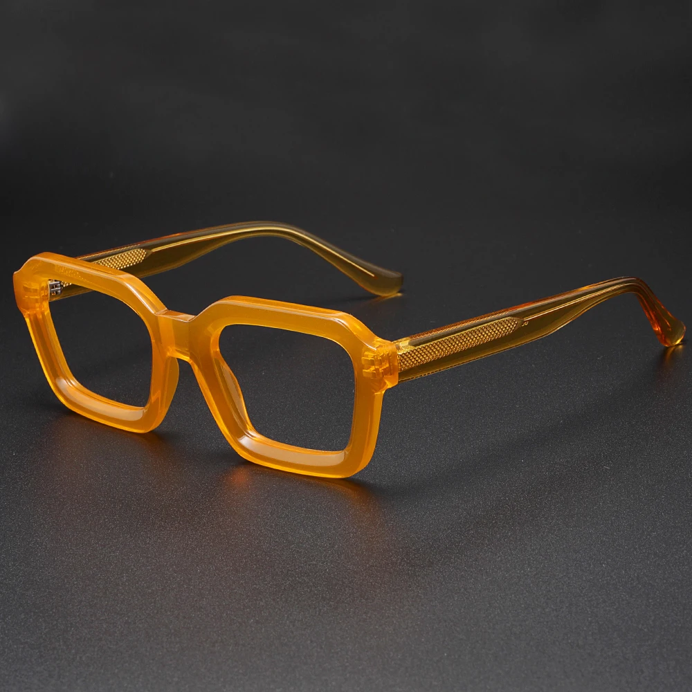 

Handmade Acetate Square Glasses Frame for Men Women High Quality Eyeglasses Frame Women Retro Designer Luxury Brand Eyewear