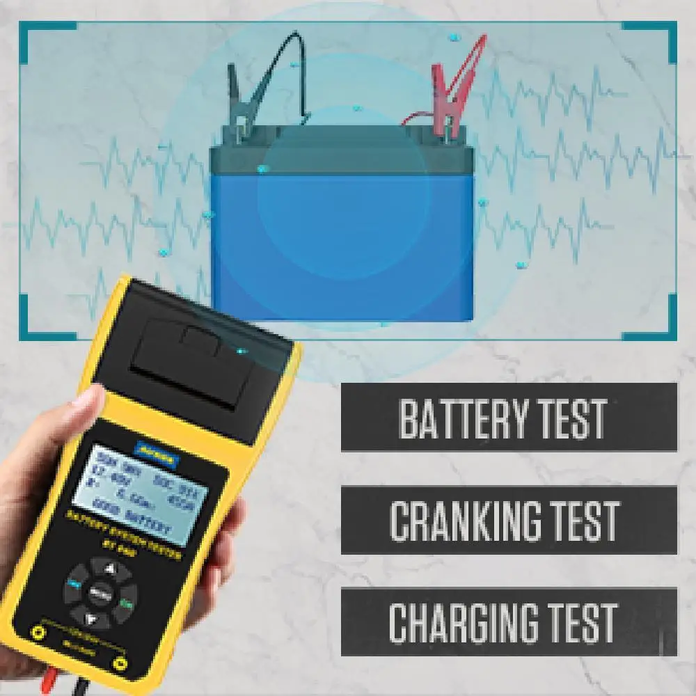 Тестер проводимости аккумулятора BT660, 12 В/24 В