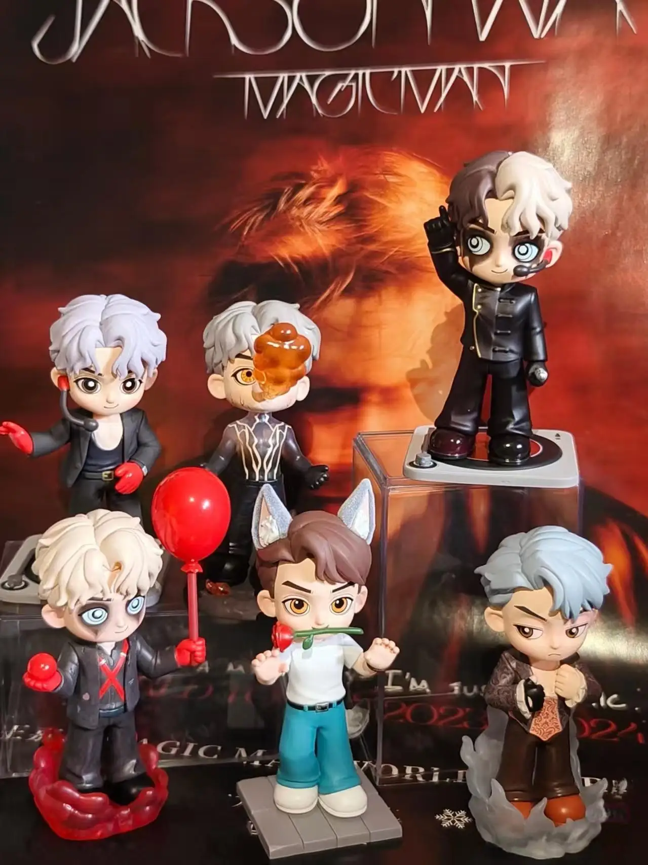 Figuras de caja ciega de la serie Popmart Wang Jiaer Mai Zhikman auténticas, adornos periféricos, regalos para niñas, decoraciones de moda