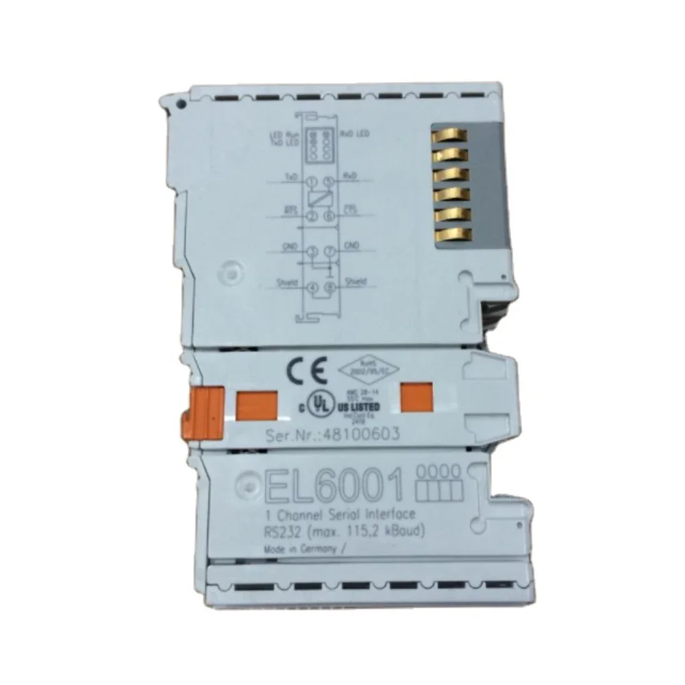 Brand New EL6001 EtherCAT Terminal 1-channel Communication Interface Serial RS232 EL 6001