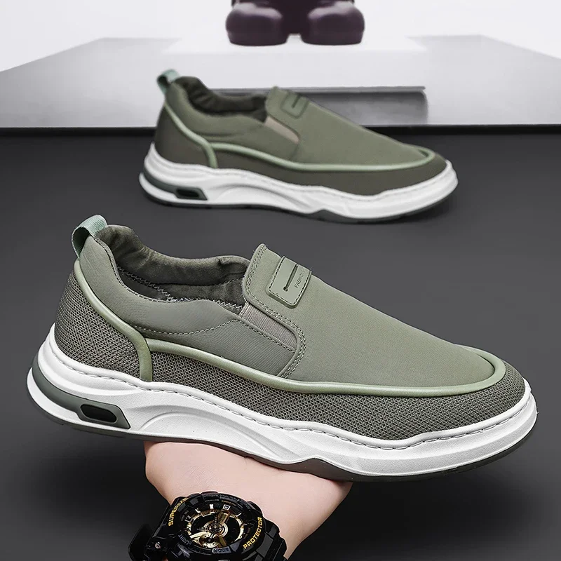 

Ice shreds Canvas Men's shoes Summer Breathable Lazy person A kick Sports and leisure Thin style Old Beijing cloth shoes