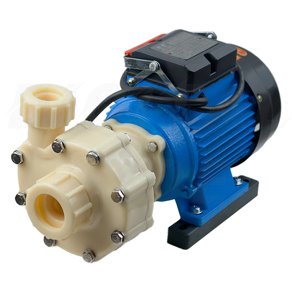 11m Head Industrial Plastic Acid Akali Resistant Anti-corrosion Self-priming Pump Centrifugal Pump Pumping Pump Type C 220V/380V view 4