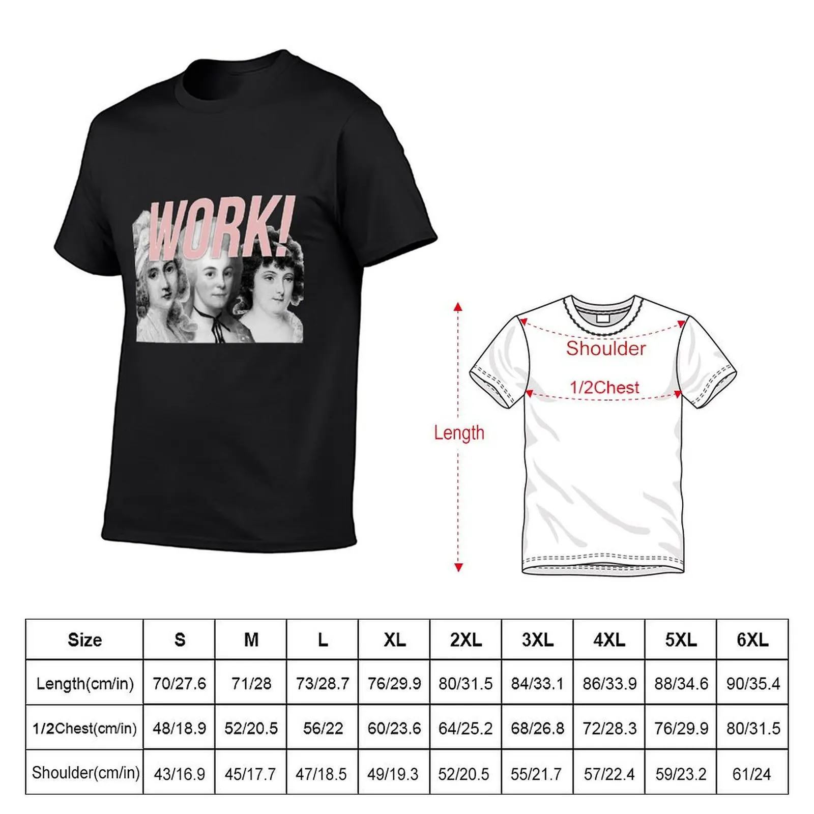 werk T-Shirt cute clothes kawaii clothes plus size men clothing