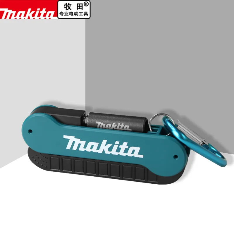 Makita E-15849 10Pcs Screwdriver Bit Set Magnetic Sleeve PH1 PH2 PH3 T15 T20 T25 T30 Hexagonal Cross Screwdriver Bit Accessories