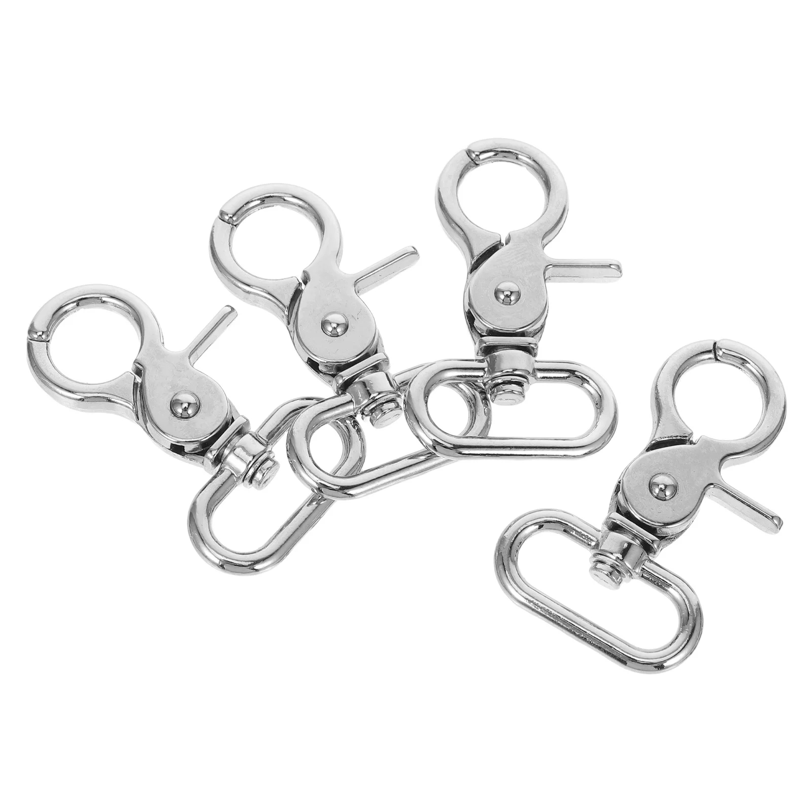 

4Pcs Dog Leash Buckles Swivel Snap Hooks Zinc Alloy Metal Clips for Backpack Shoulder Strap Hardware Swivel Clasp Hooks