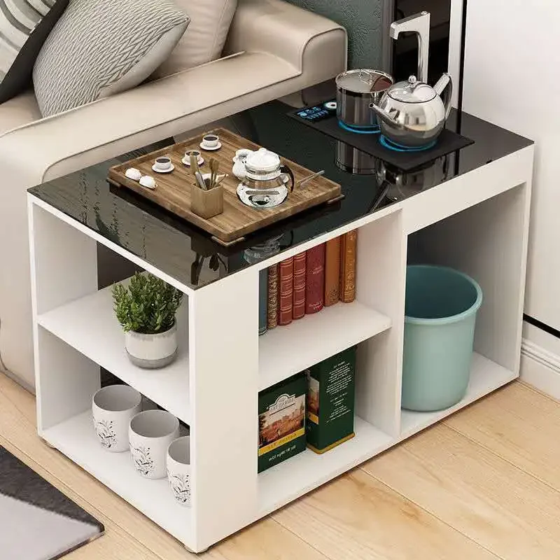 Kettle table, cooking tea cabinet, integrated tea table, mobile , household sideboard, small cabinet, side table