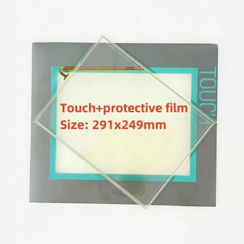 

New MP277-10 6AV6643-0CD01-1AX1 glass touch screen Mask protective film size: 291x249mm 300x260mm