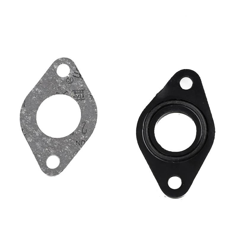 2 Set For Chinese 50cc 70cc Engine XR SSR KLX CRF Dirt Pit Bike 20mm Carburetor Intake Manifold Pipe Gasket Spacer Seal