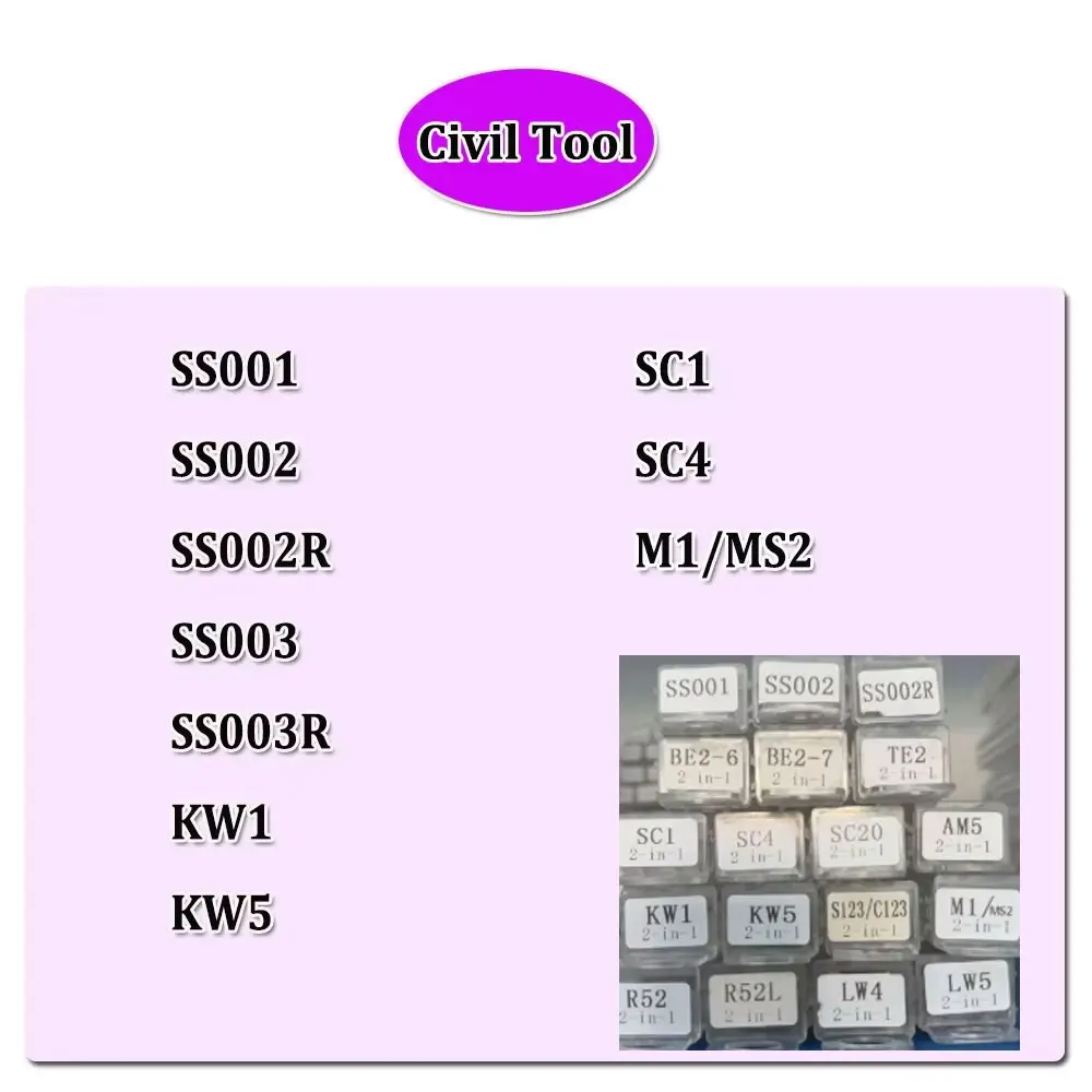 Hot!! Lishi 2 In 1 …