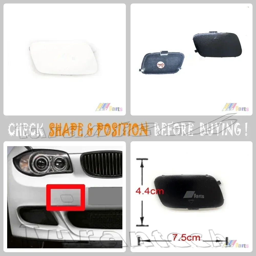 FRONT TOW COVER Only for BMW 1 series S502A Performance Aerodynamics 51110432380