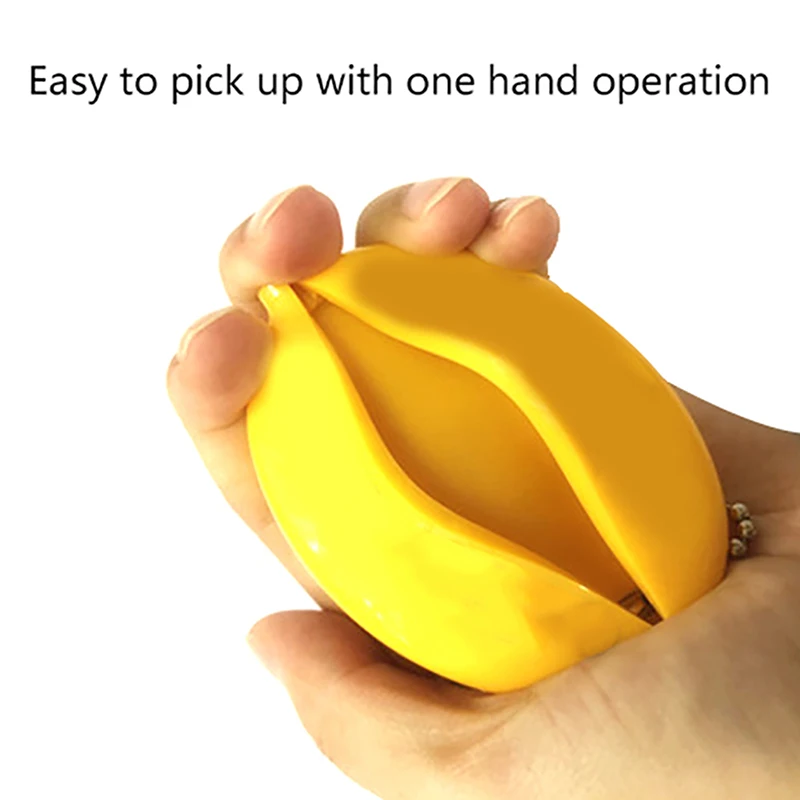 

1PC Mini Earrings Rings Storage Box Small Oval Coin Purse With Chain Solid Color PVC Fashion Portable Bag Pendant