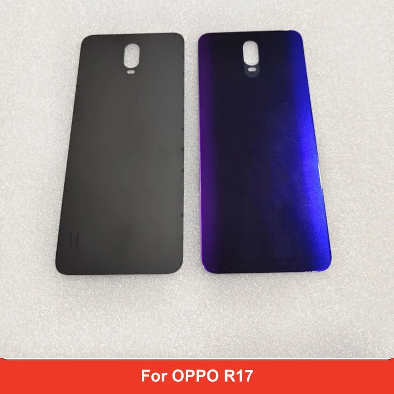 2 PCS Battery Back Cover for OPPO R17 back cover Repair Replacement Part