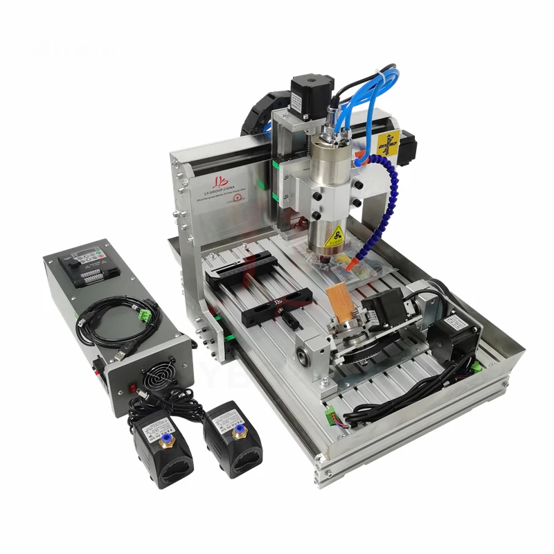 500x800mm Working Stroke 3/4/5axis Engraving Machine CNC Router 5080 Engraving Drilling and Milling Machine Wood Wroking 220/110