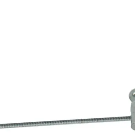 

Ремкомплект троса дроссельной заслонки для газонокосилок с Z-образным наконечником и винтовым фиксатором, стальной трос 200 см для большинства моторизованных садовых машин