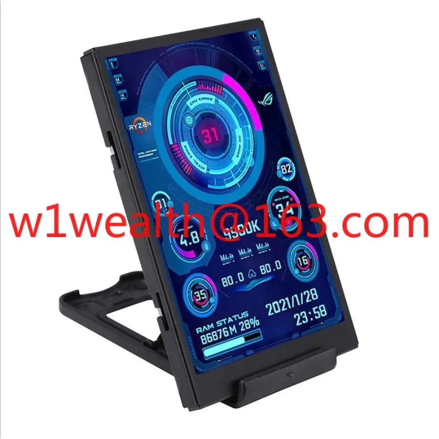 3.5-Inch IPS Full View USB Drive Computer Aided Screen Dashboard Installation Type, Free AIDA6 Stock