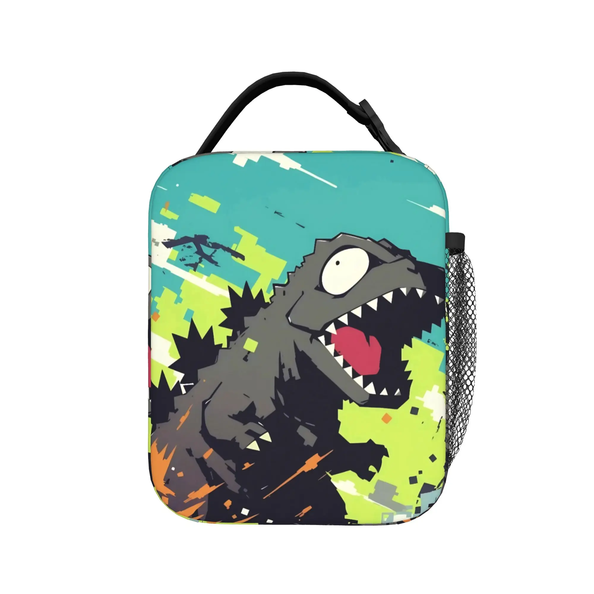 Monster G-Godzillas Thermal Insulated Lunch Bags for Picnic  Portable Bento Box Cooler Thermal Food Box