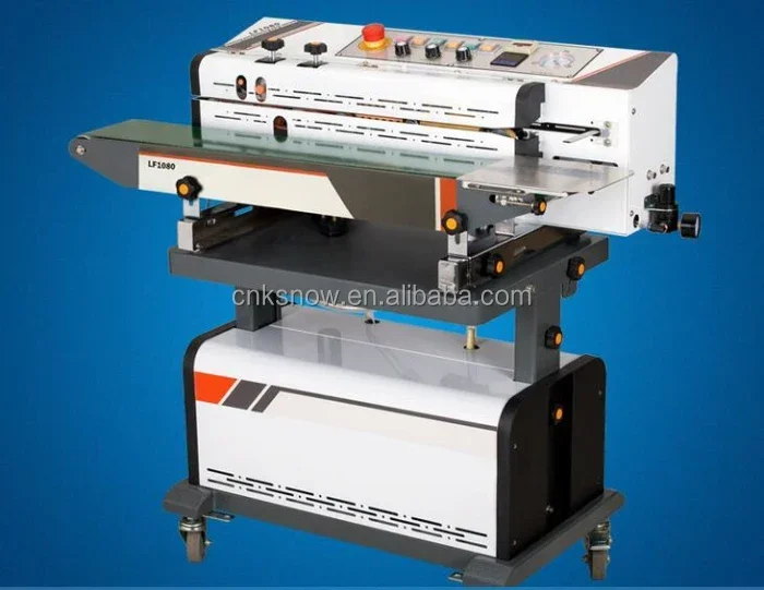 LF1080B continuous bag vacuum sealing machine continuous bag vacuum sealing machine has the function of vacuuming and inflating