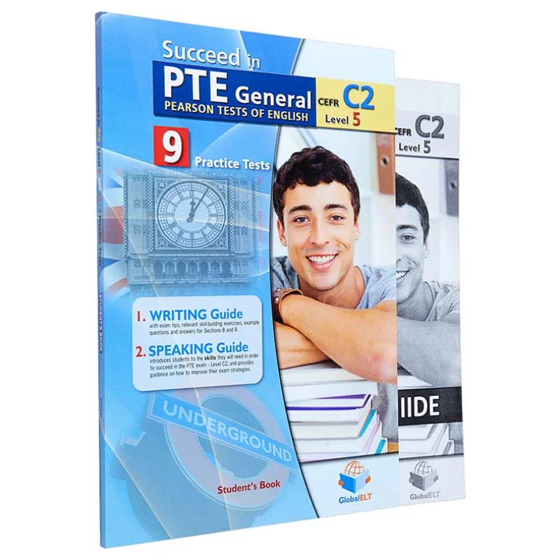 

PTE General Level 5 C2 9, практические тестирование, издание для самостоятельного обучения, Эндрю Бетси Лоуренс Мама Global ELT 9781781640197, книга