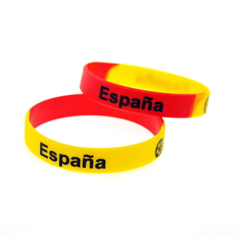 1 Stück Fußballmannschaft-Silikonarmband, Sport-Gummiarmband mit bedrucktem Logo, 3 Größen – Detail 5